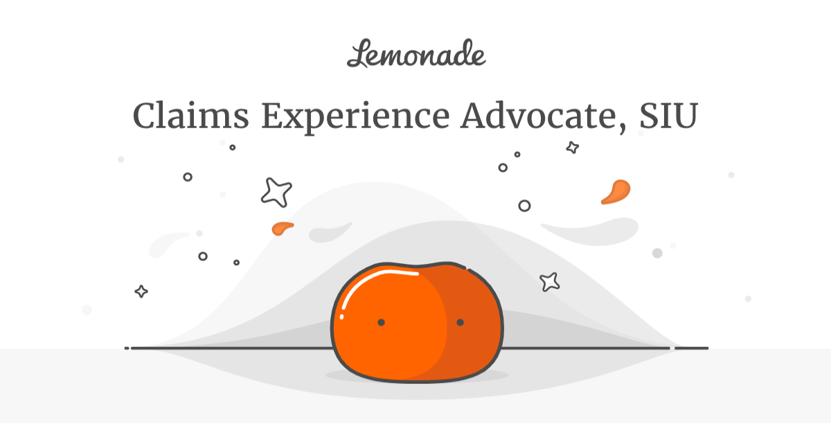 SIU Investigator Lemonade Careers