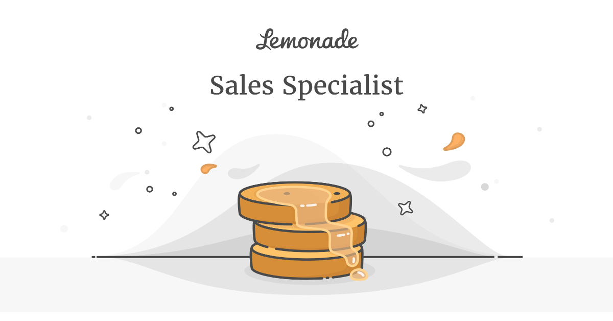 Sales Specialist Lemonade Careers