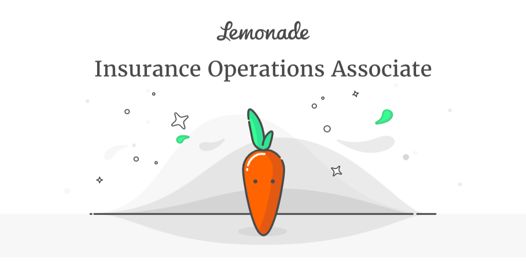 Insurance Operations Associate Lemonade Careers Insurance Operations Associate Lemonade Careers